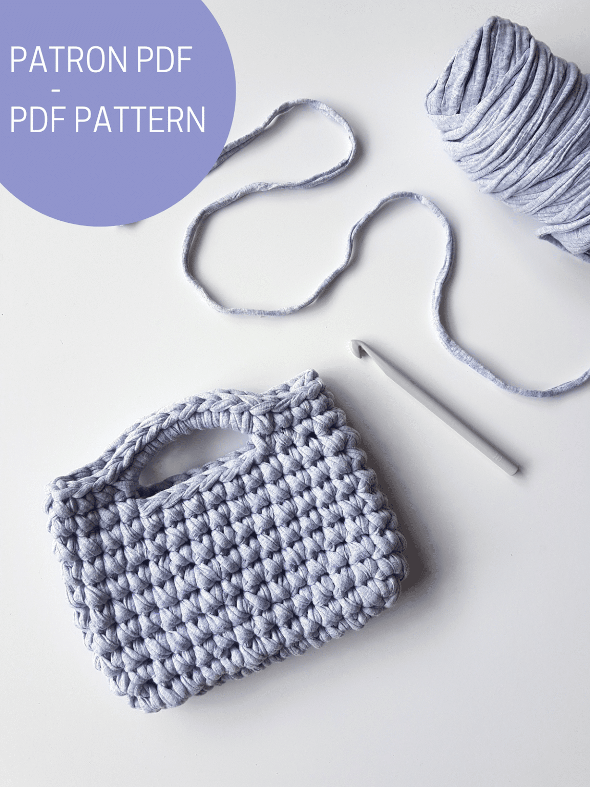 Le tuto du sac en crochet facile en trapilho niveau débutant