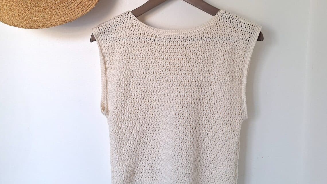 top facile en crochet