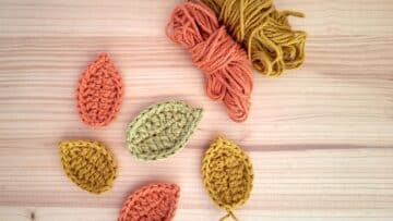 tuto feuilles automne crochet