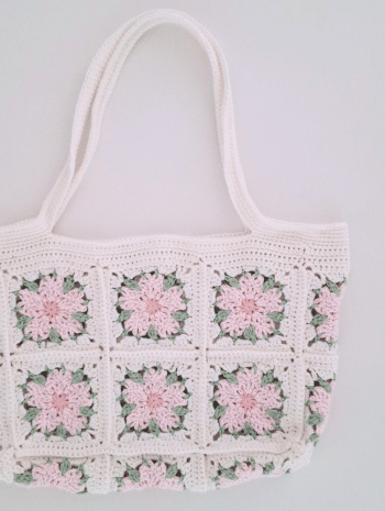 tuto sac granny squares fleur de cerisier